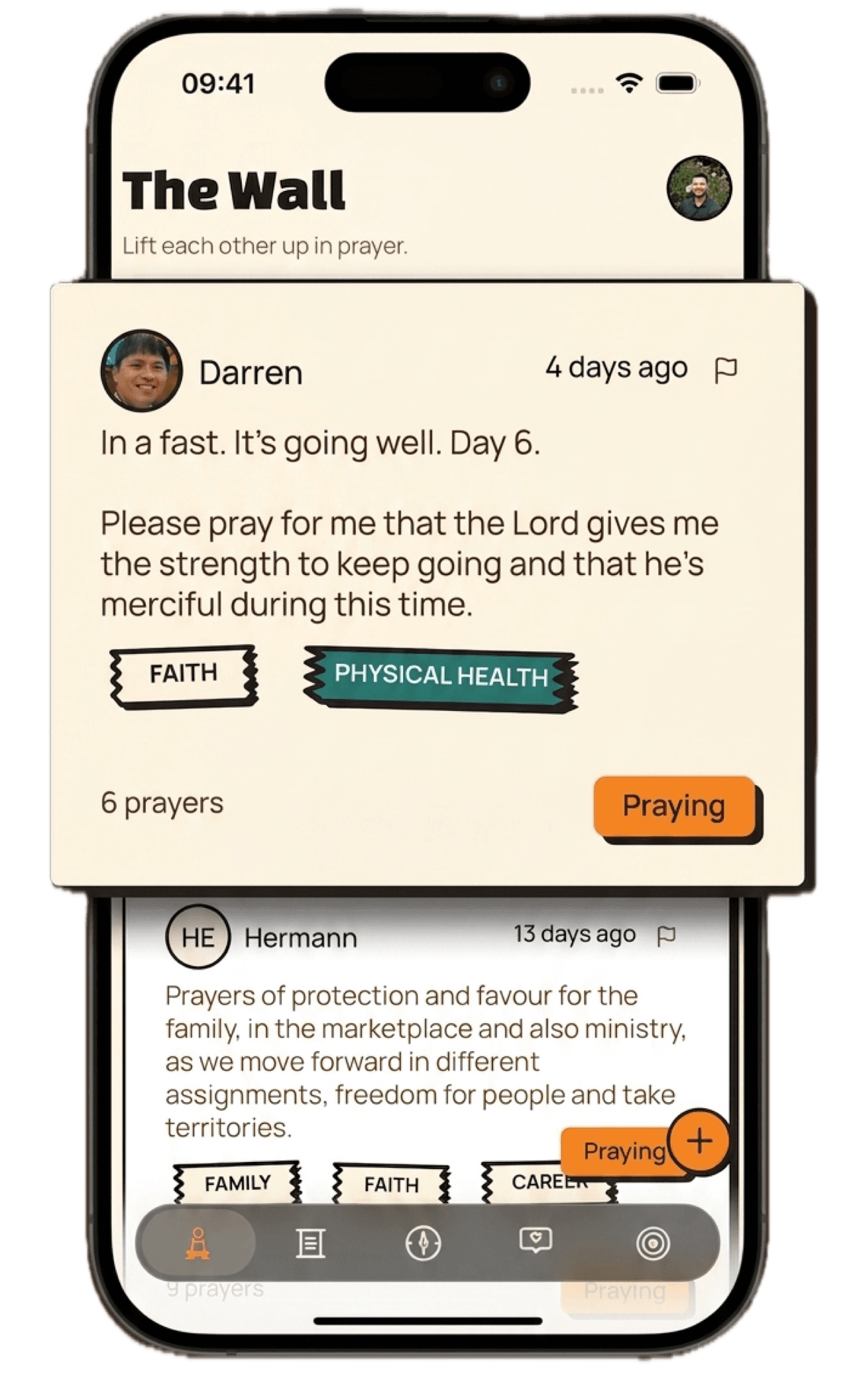 Lighthouse's prayer wall, where people lift each other up